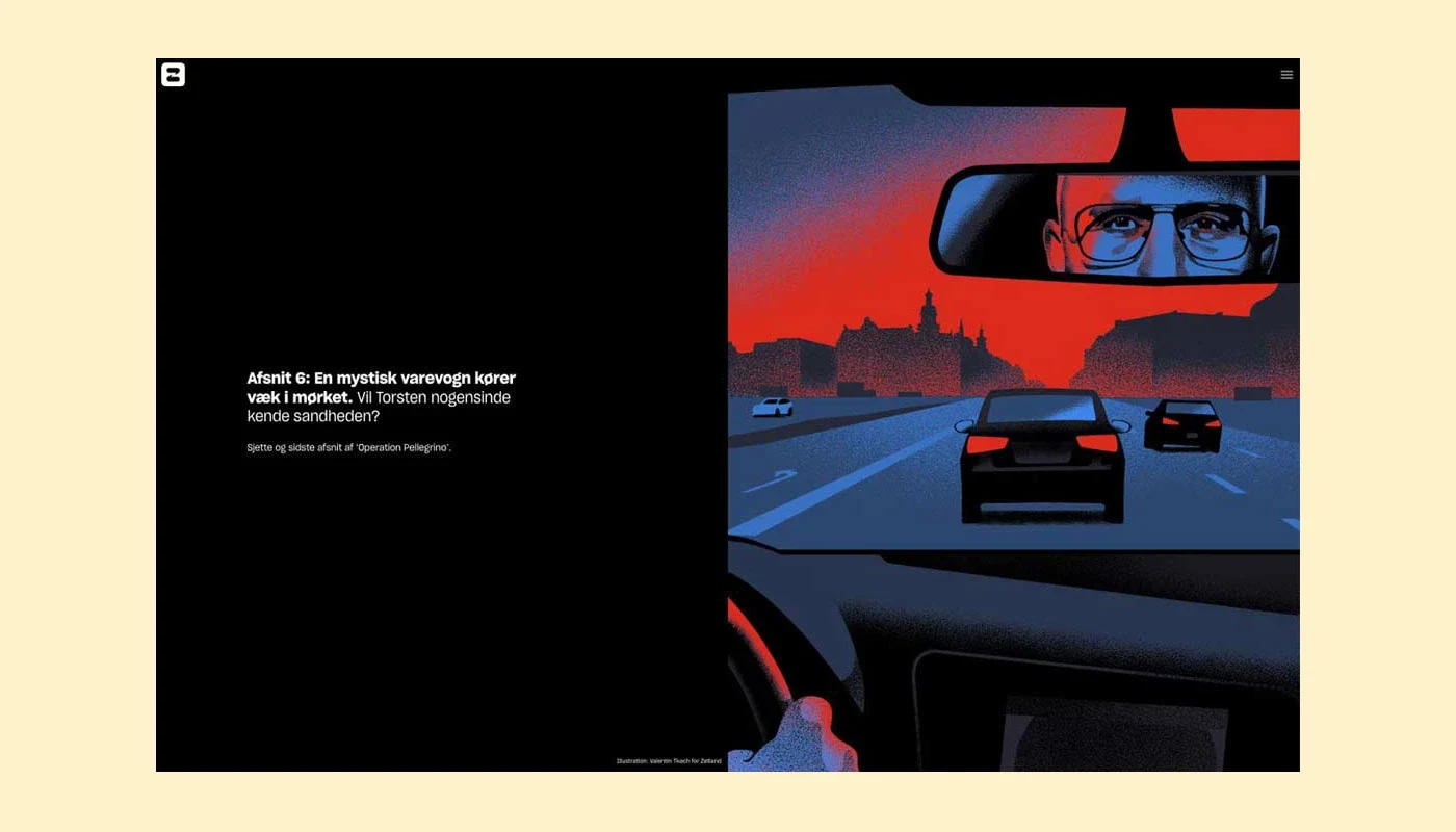 Behance 设计精选 | Illustrations for Zetland.dk-多模态AI