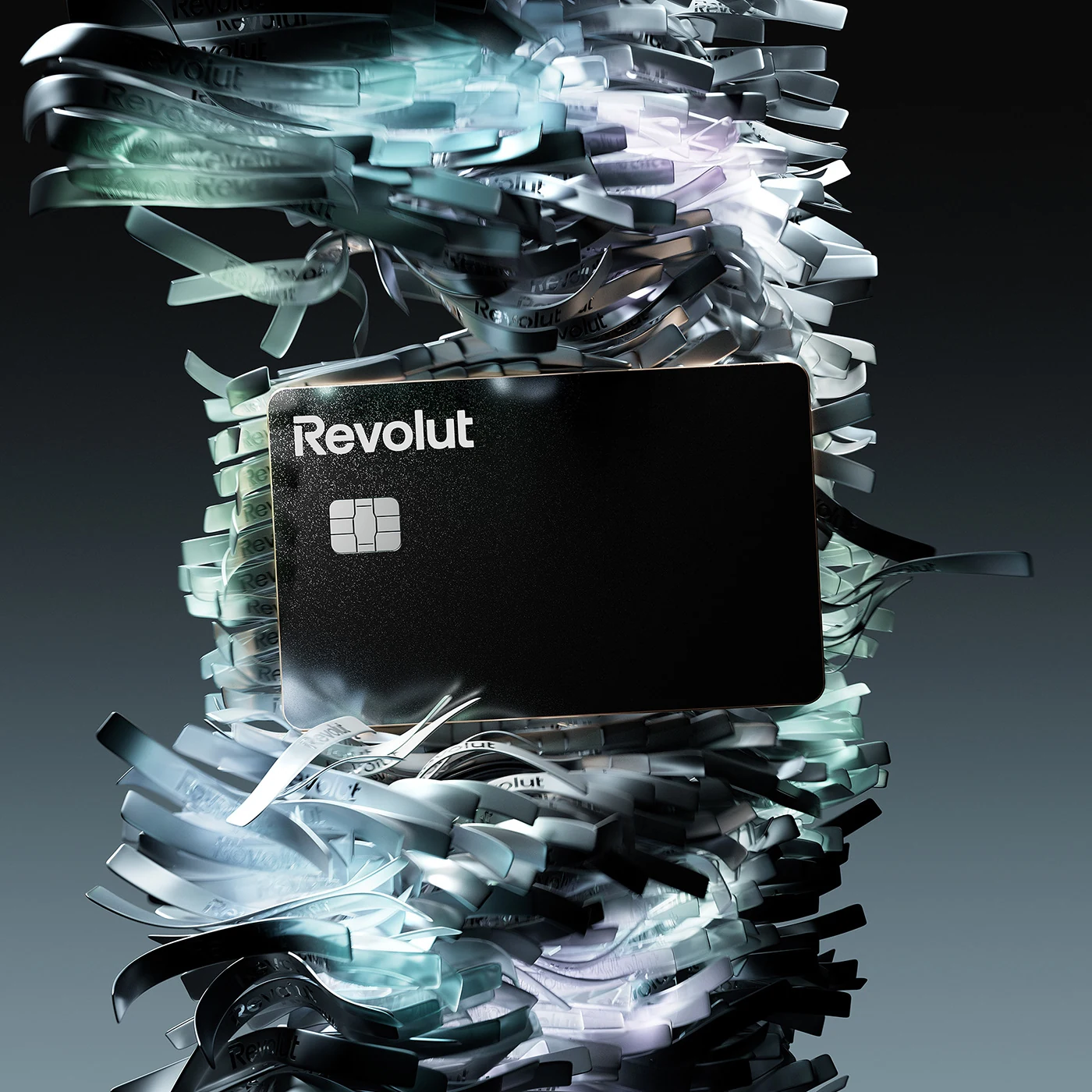 Behance 设计精选 | Revolut CGI RnD Vol 2-多模态AI