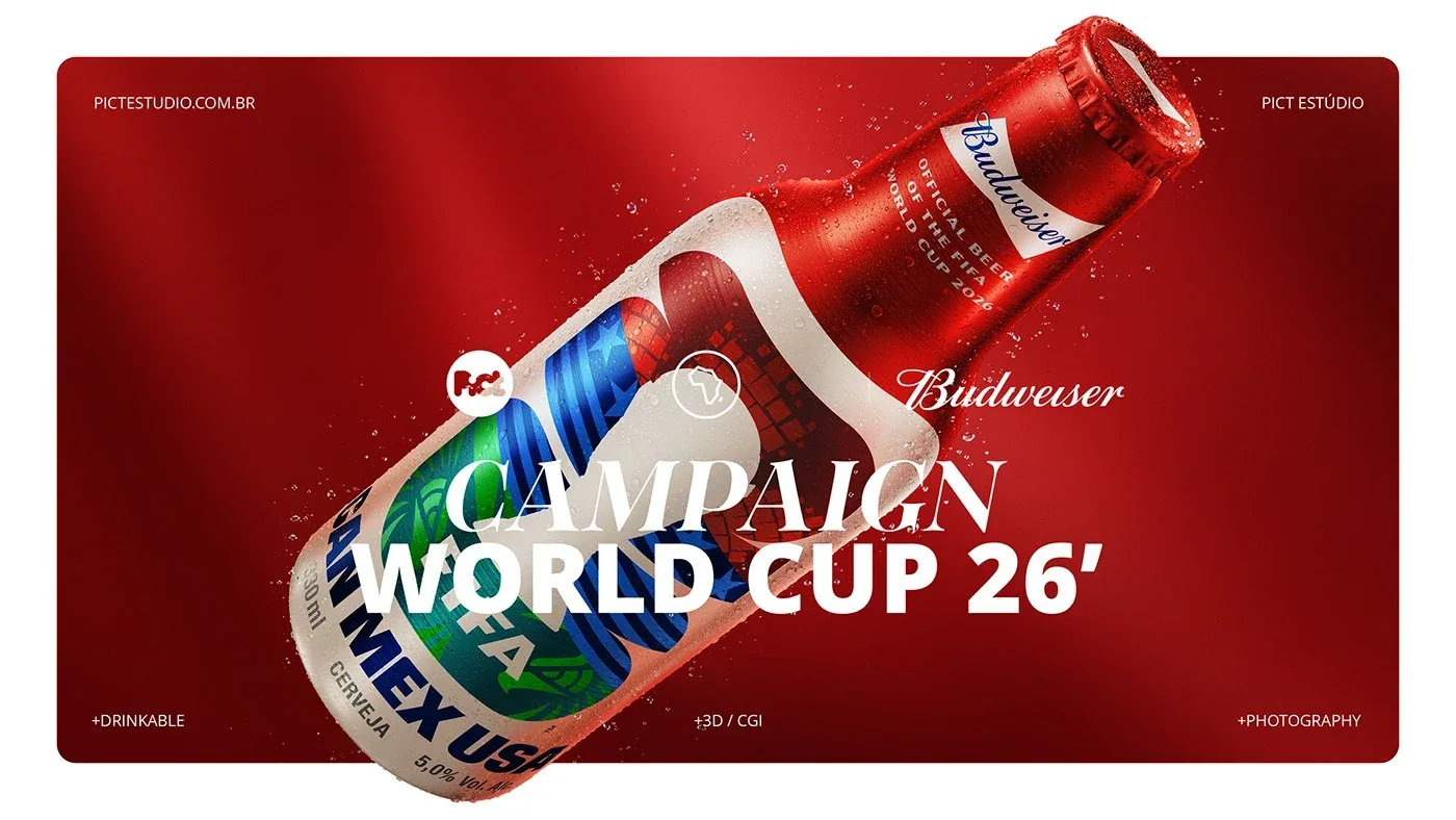 Behance 设计精选 | AFRICA | BUDWEISER | WORLD CUP 26-多模态AI
