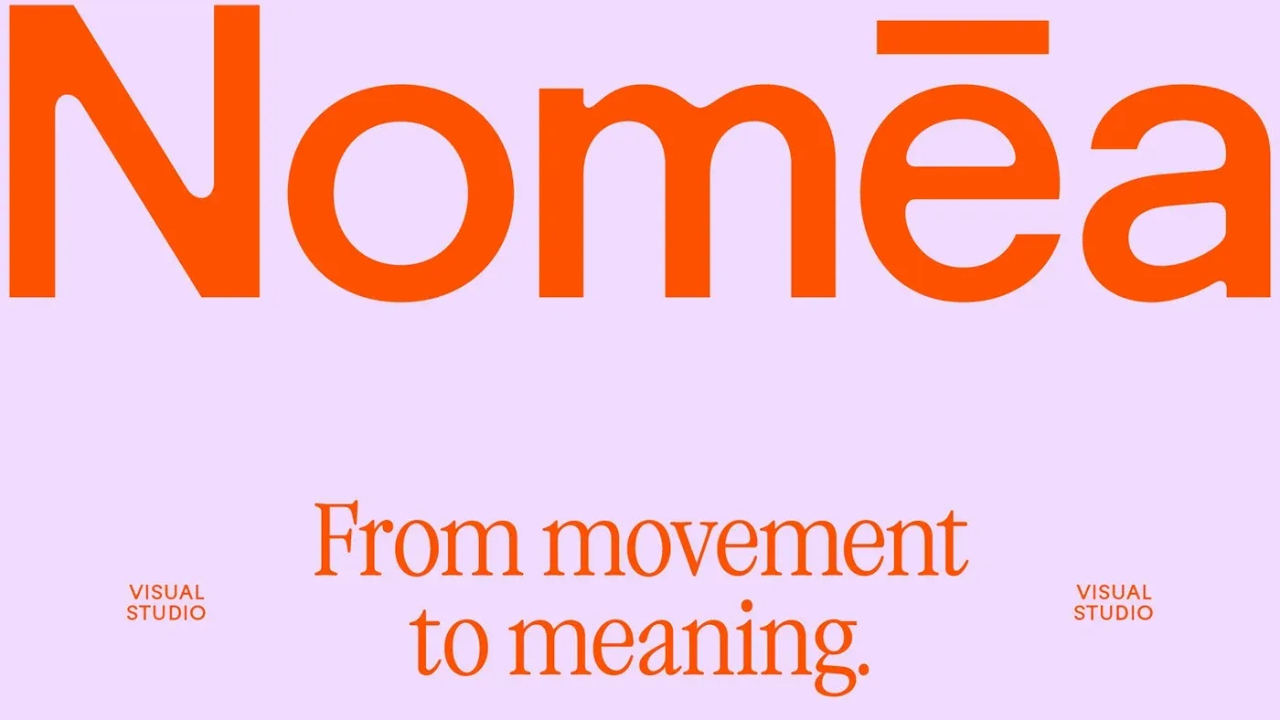 Behance 设计精选 | Noméa Studio Branding and Webdesign-多模态AI