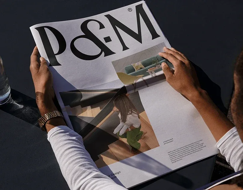 Behance 设计精选 | P&M / Brand Identity-多模态AI