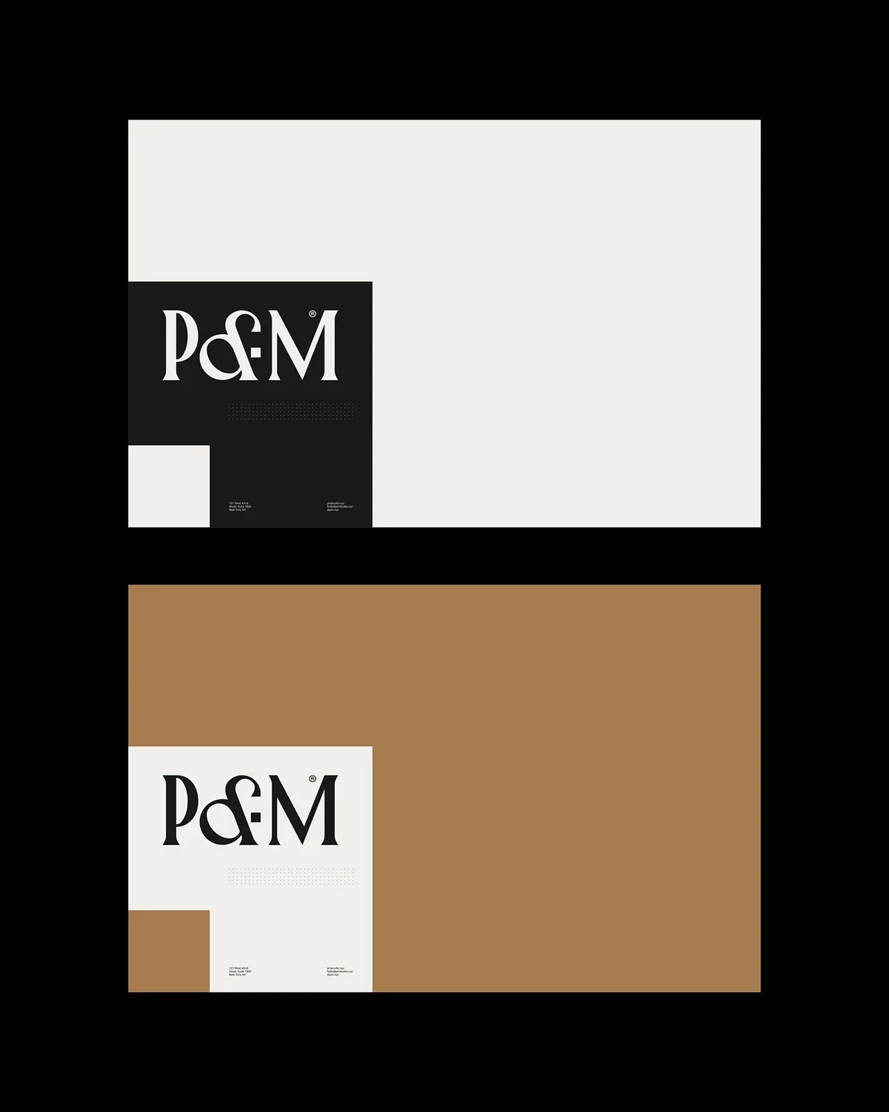 Behance 设计精选 | P&M / Brand Identity-多模态AI