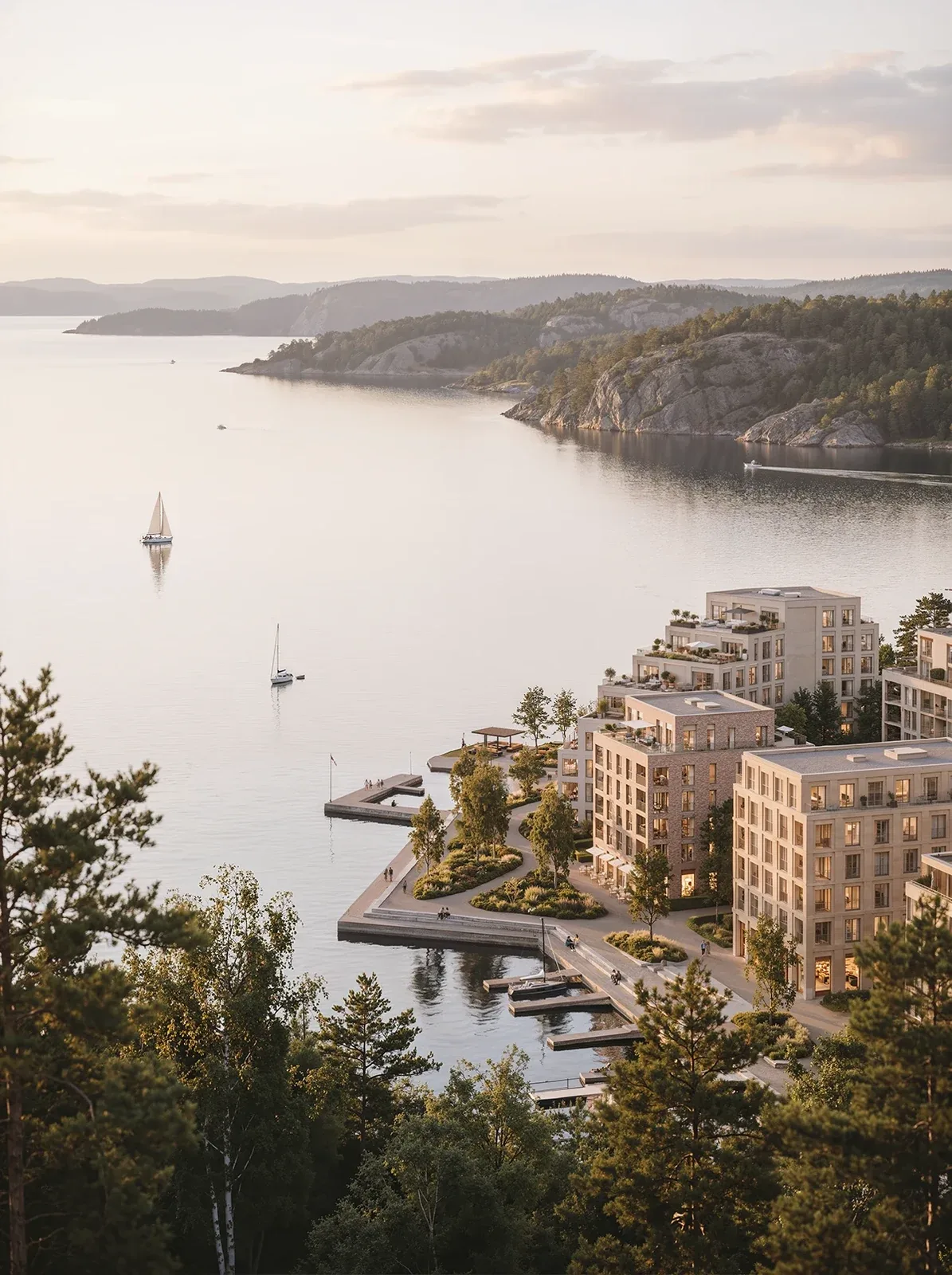 Behance 设计精选 | THE HAVEN FJORD-多模态AI