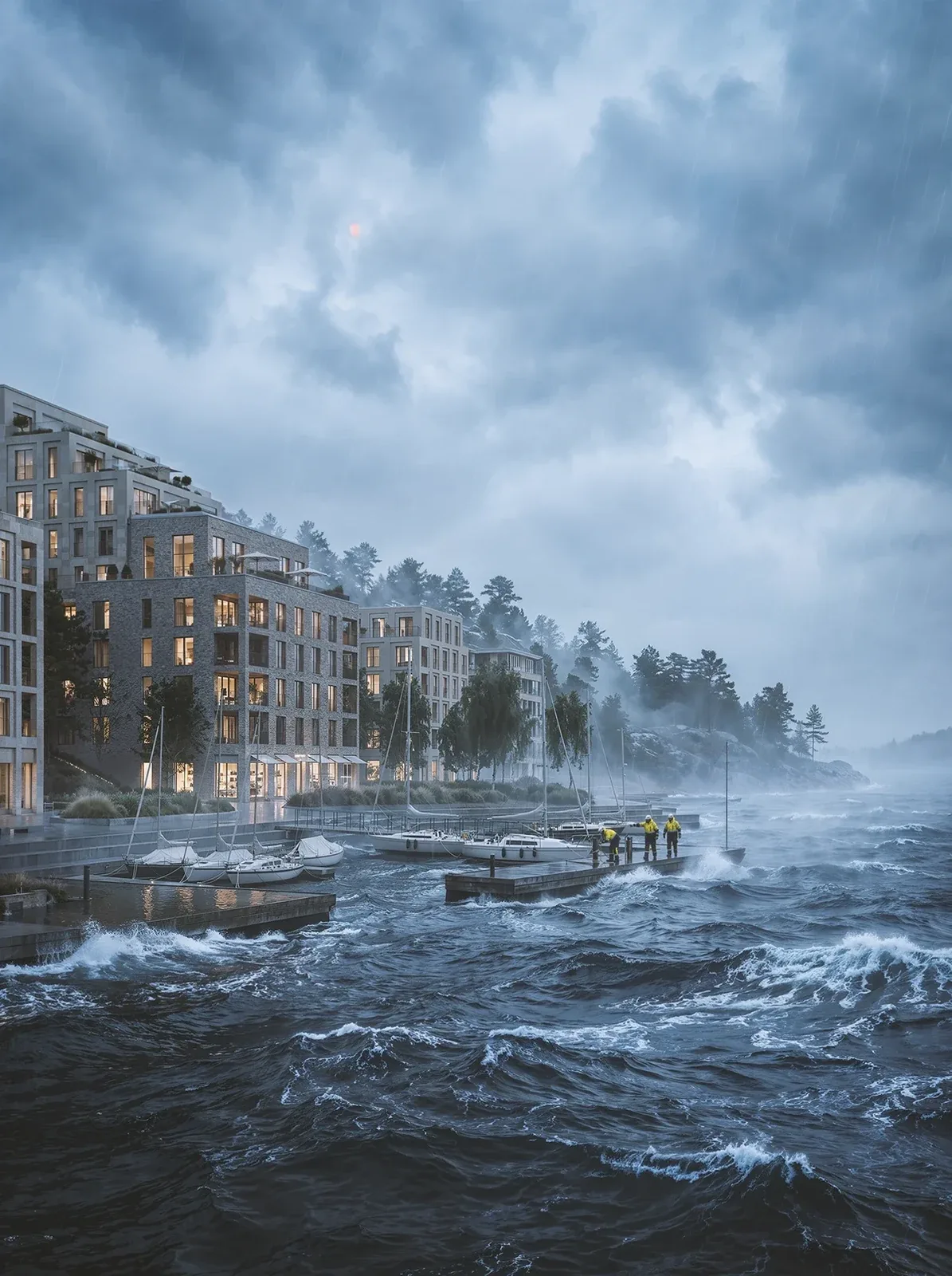 Behance 设计精选 | THE HAVEN FJORD-多模态AI