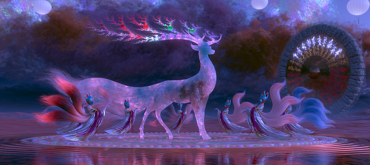 站酷设计精选 | 山海幻墟 | 东方仙幻视觉史诗-多模态AI