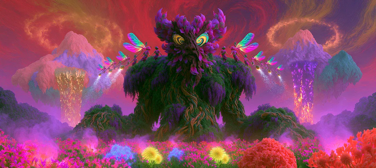 站酷设计精选 | 山海幻墟 | 东方仙幻视觉史诗-多模态AI