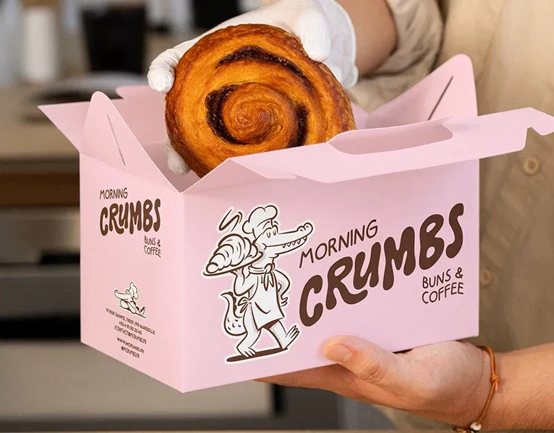 Behance 设计精选 | MORNING CRUMBS-多模态AI