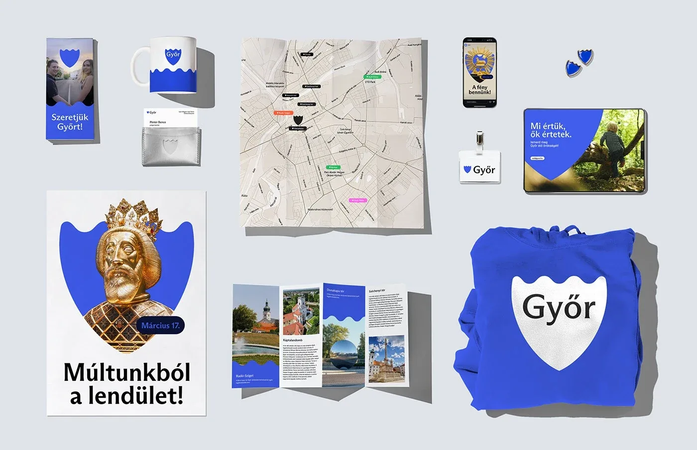 Behance 设计精选 | City Identity for Győr-多模态AI