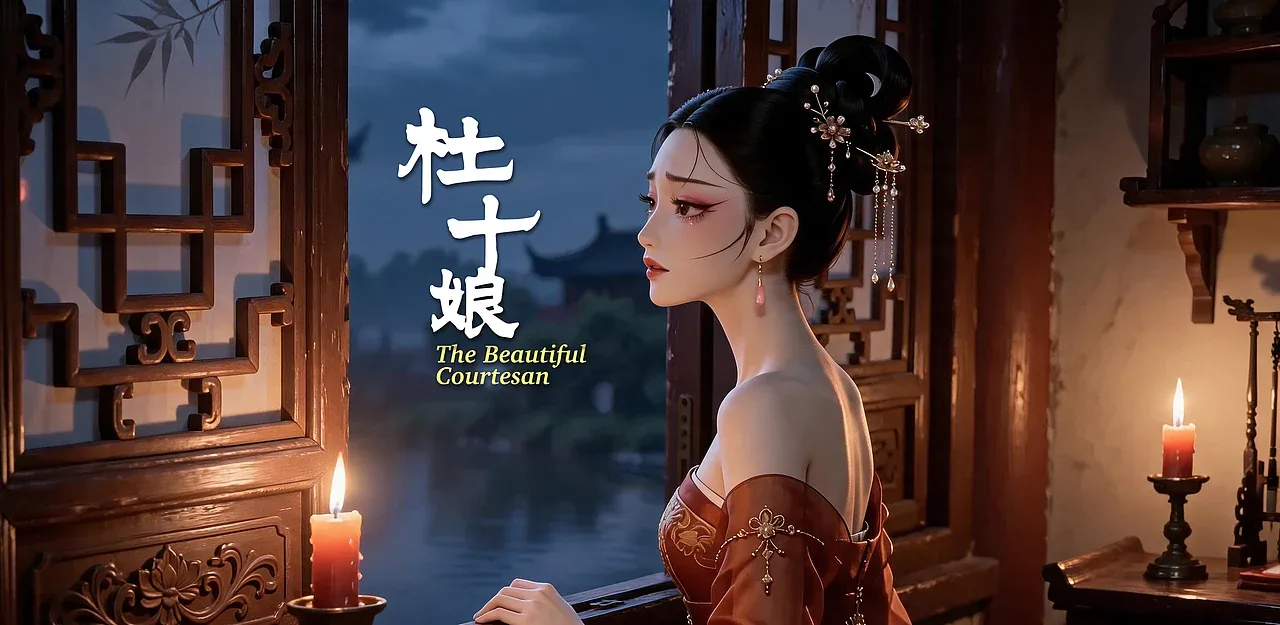 站酷设计精选 | 原创音乐《杜十娘》MV#MVLAND嘻哈狂欢派对-多模态AI