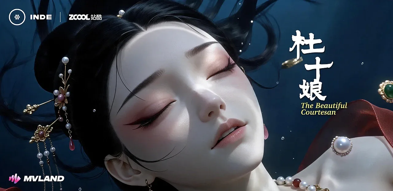 站酷设计精选 | 原创音乐《杜十娘》MV#MVLAND嘻哈狂欢派对-多模态AI