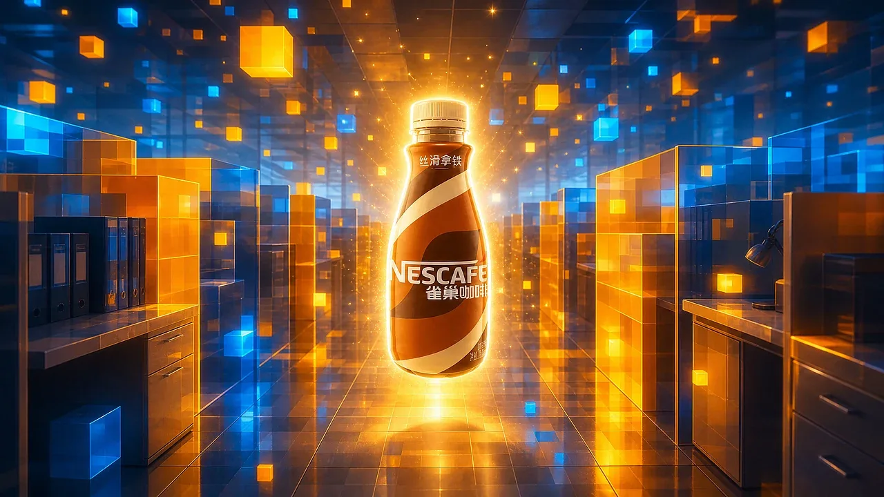 站酷设计精选 | 《丝滑重启》雀巢咖啡AIGC广告短片-多模态AI