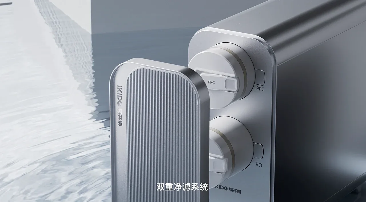 站酷设计精选 | 易开得 净水器创意动画设计-多模态AI