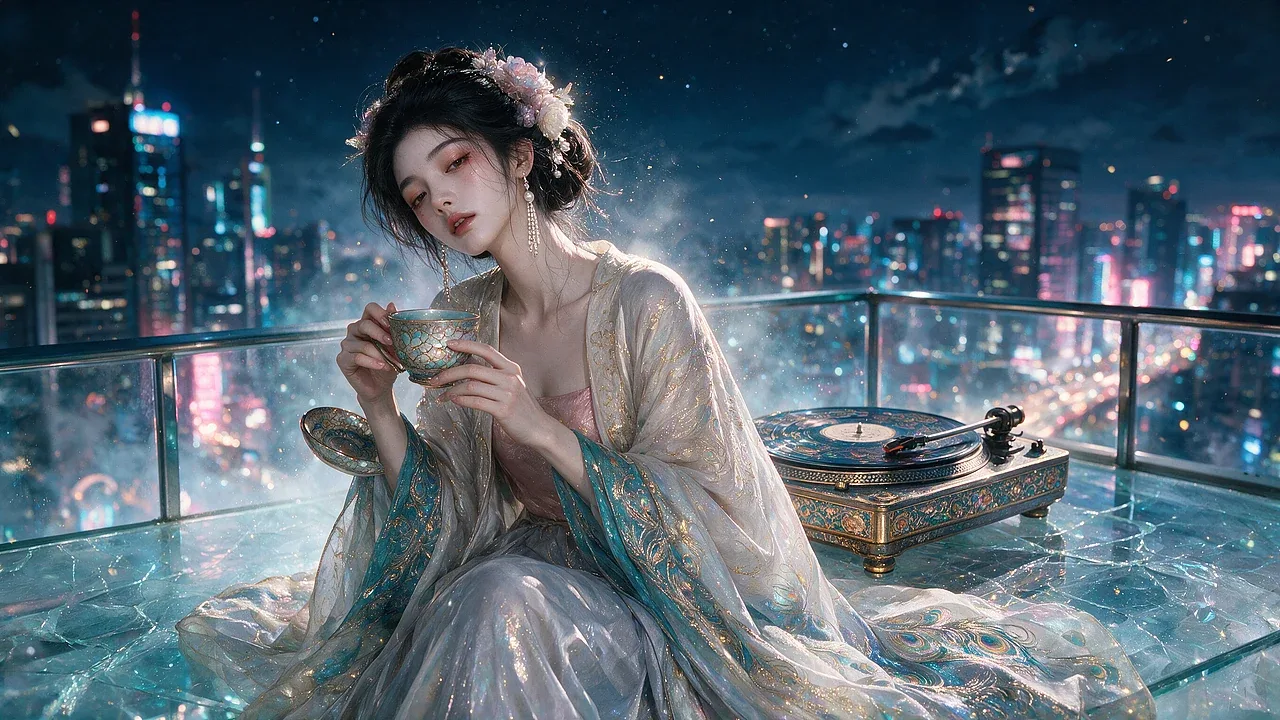 站酷设计精选 | 新作国风嘻哈歌曲MV《皮黄》#MVLAND嘻哈狂欢派对-多模态AI