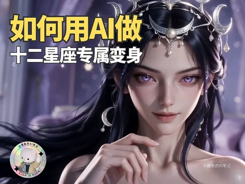 站酷设计精选 | 摸鱼AI | 十二星座请选择你的专属变身-多模态AI