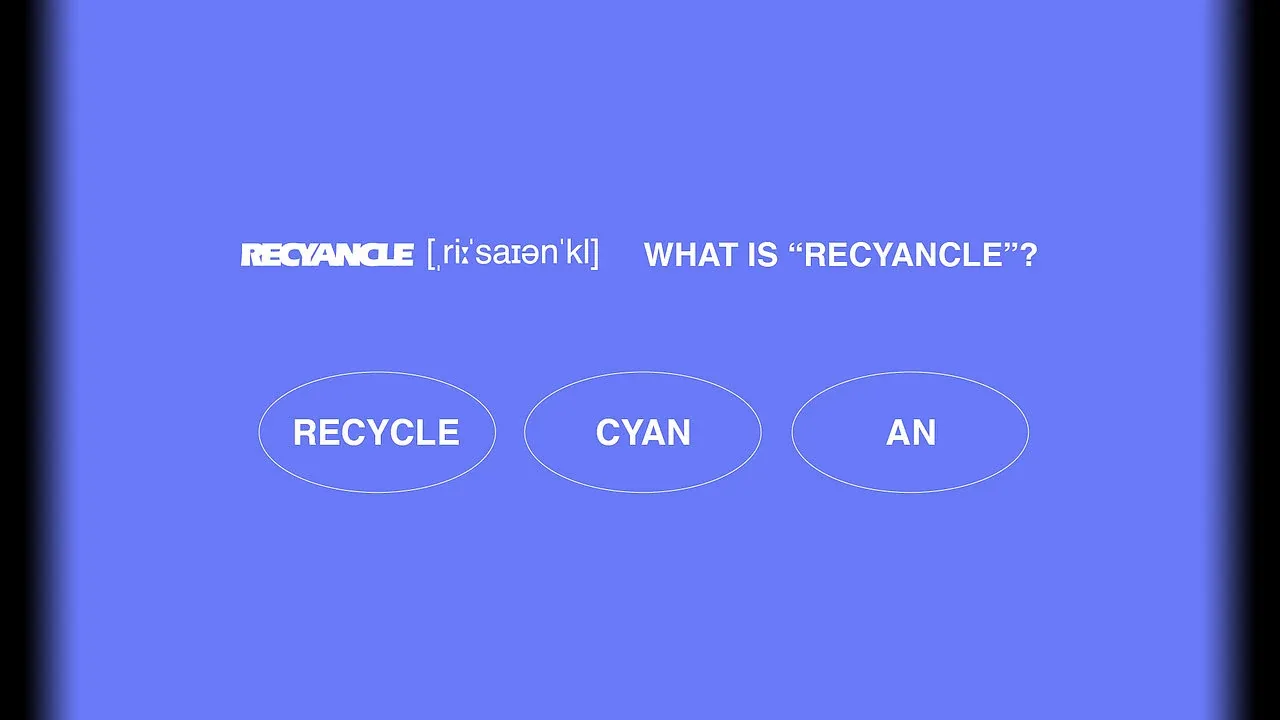 站酷设计精选 | 时装品牌Recyancle-多模态AI