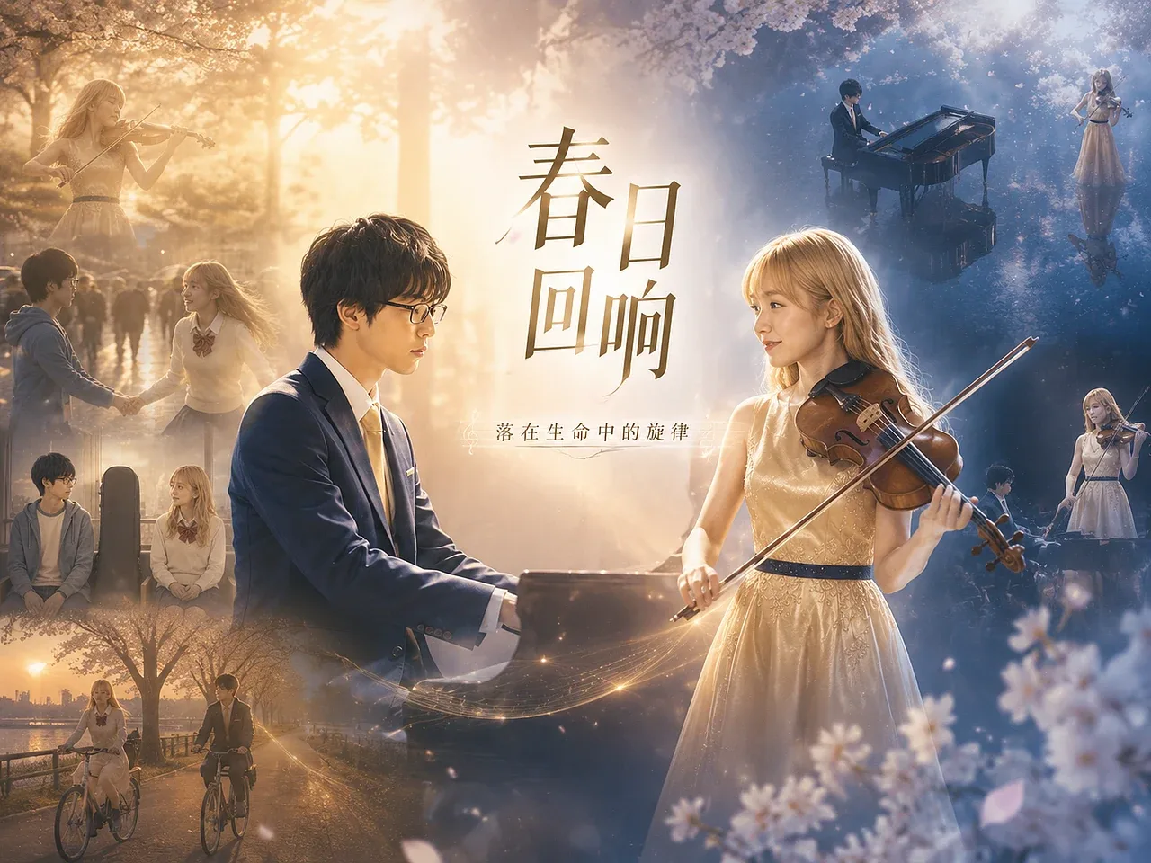 站酷设计精选 | AIGC影视《春日回响》MV整体方案展示-多模态AI