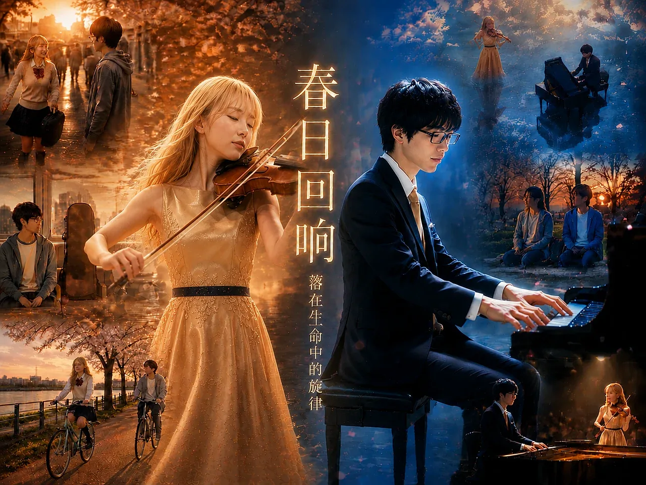 站酷设计精选 | AIGC影视《春日回响》MV整体方案展示-多模态AI