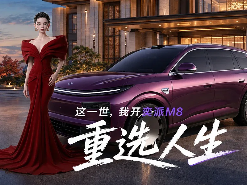 站酷设计精选 | 重生后,我开奕派M8重选人生-多模态AI