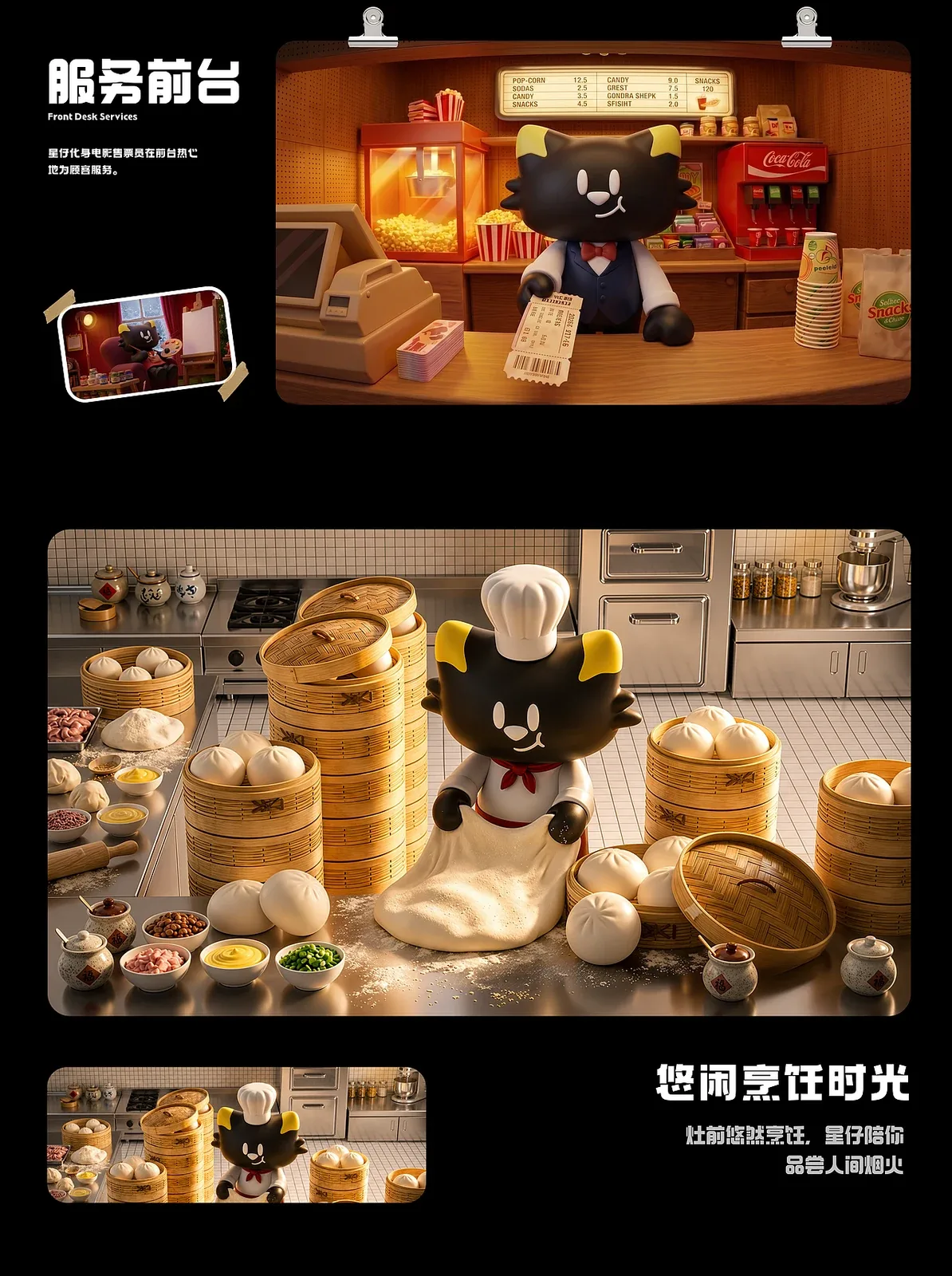 站酷设计精选 | 携微光奔赴的小猫 | 陪伴型 IP「星仔」的情绪港湾-多模态AI