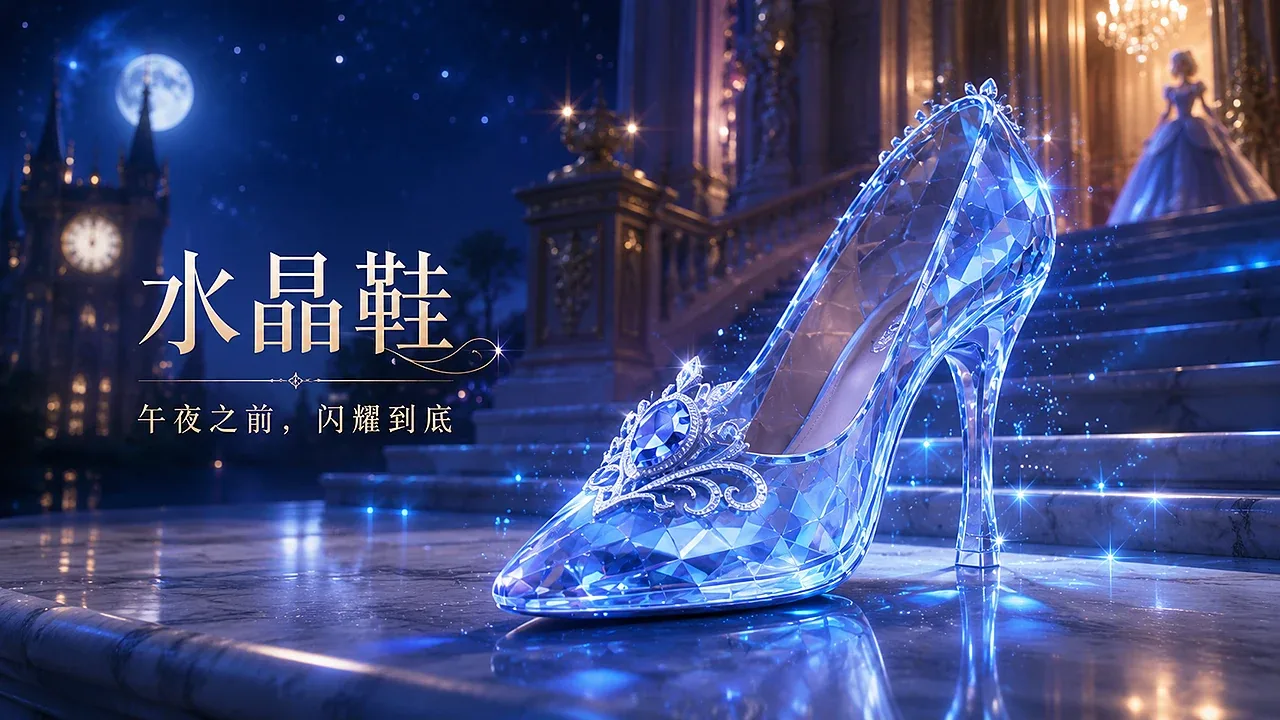 站酷设计精选 | 《灰姑娘:跑向新童话》丨 AIGC动画广告-多模态AI
