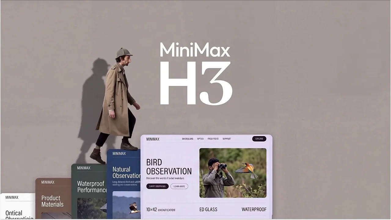 站酷设计精选 | MiniMax H3,即将开源-多模态AI
