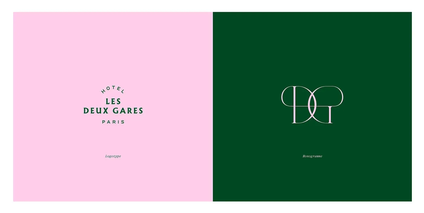 Behance 设计精选 | Hôtel Les Deux Gares Paris-多模态AI