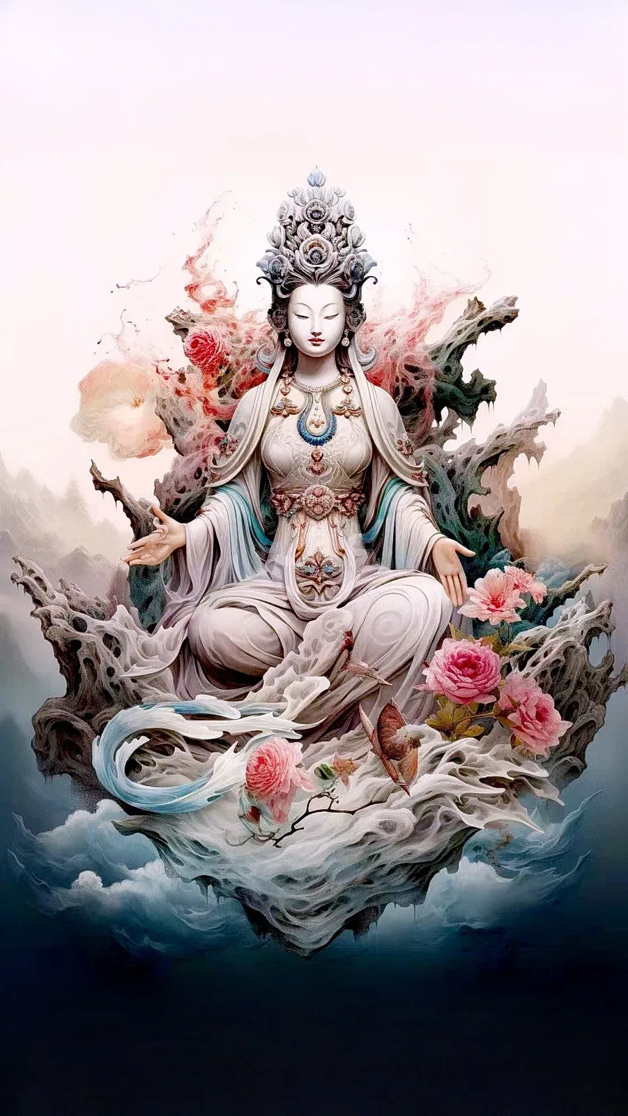 Pinterest 设计灵感 | 南無觀世音菩薩-多模态AI