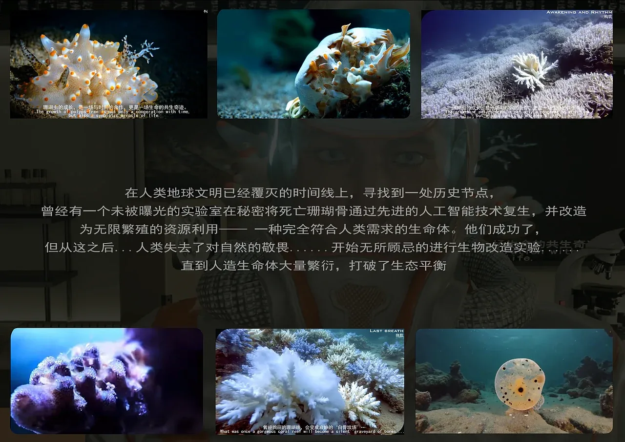 站酷设计精选 | THE MANUFACTURED EDITION OF LIFE生命的工业版本-多模态AI