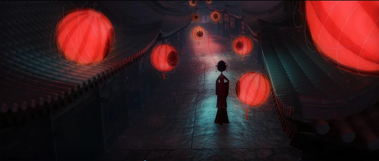 站酷设计精选 | 姻缘线 | 23年广美动画课程作业-多模态AI