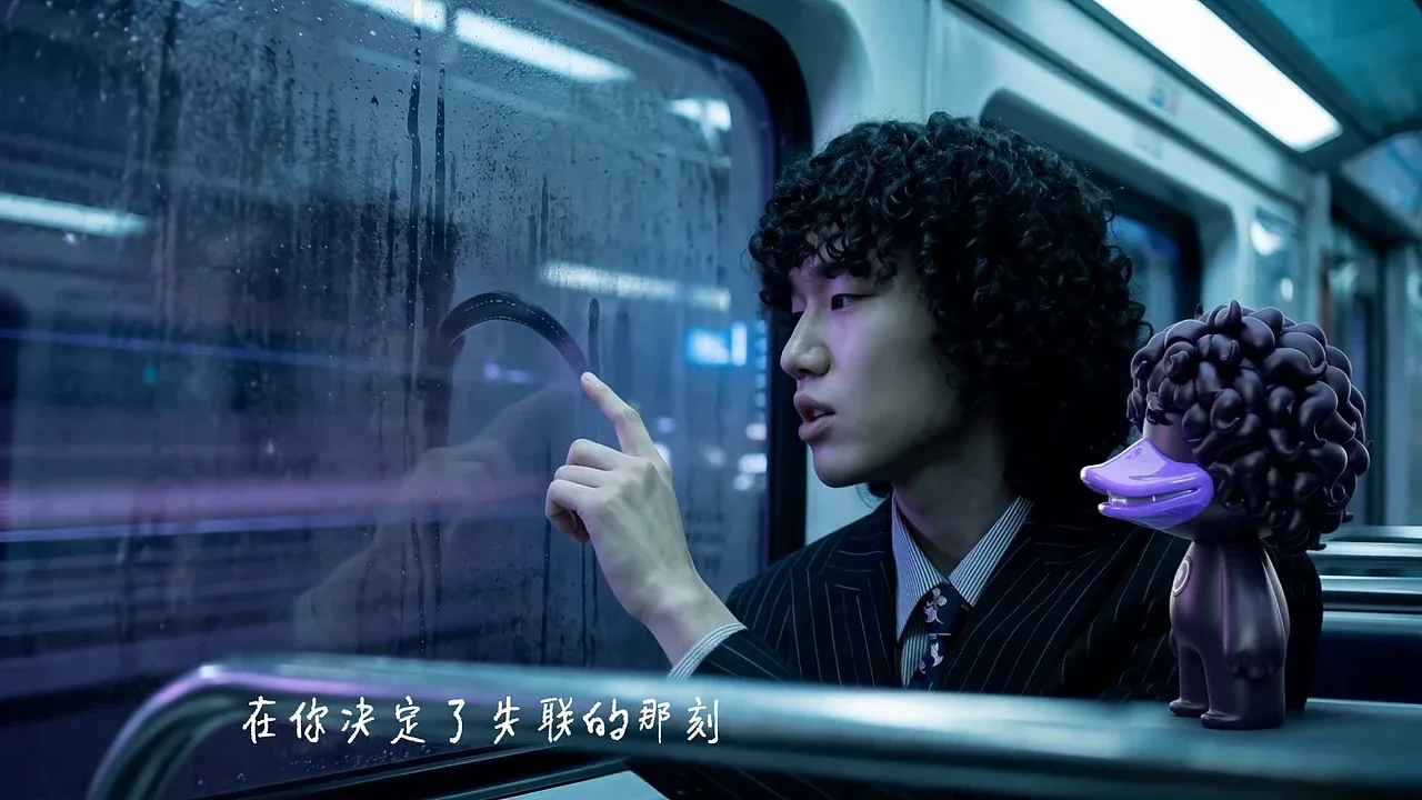 站酷设计精选 | 陈一豪Clear《鼻塞》AIMV #MVLAND嘻哈狂欢派对-多模态AI