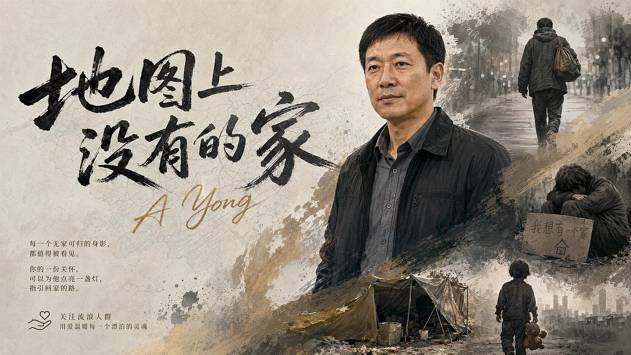 站酷设计精选 | 地图上没有的家-2026上海国际公益广告参赛作品-多模态AI