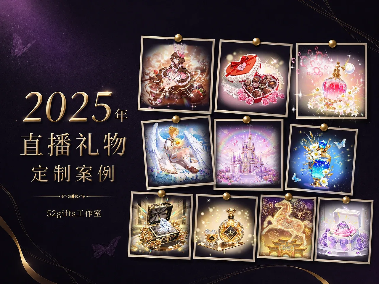 站酷设计精选 | 2025年直播礼物案例分享——52gifts-多模态AI