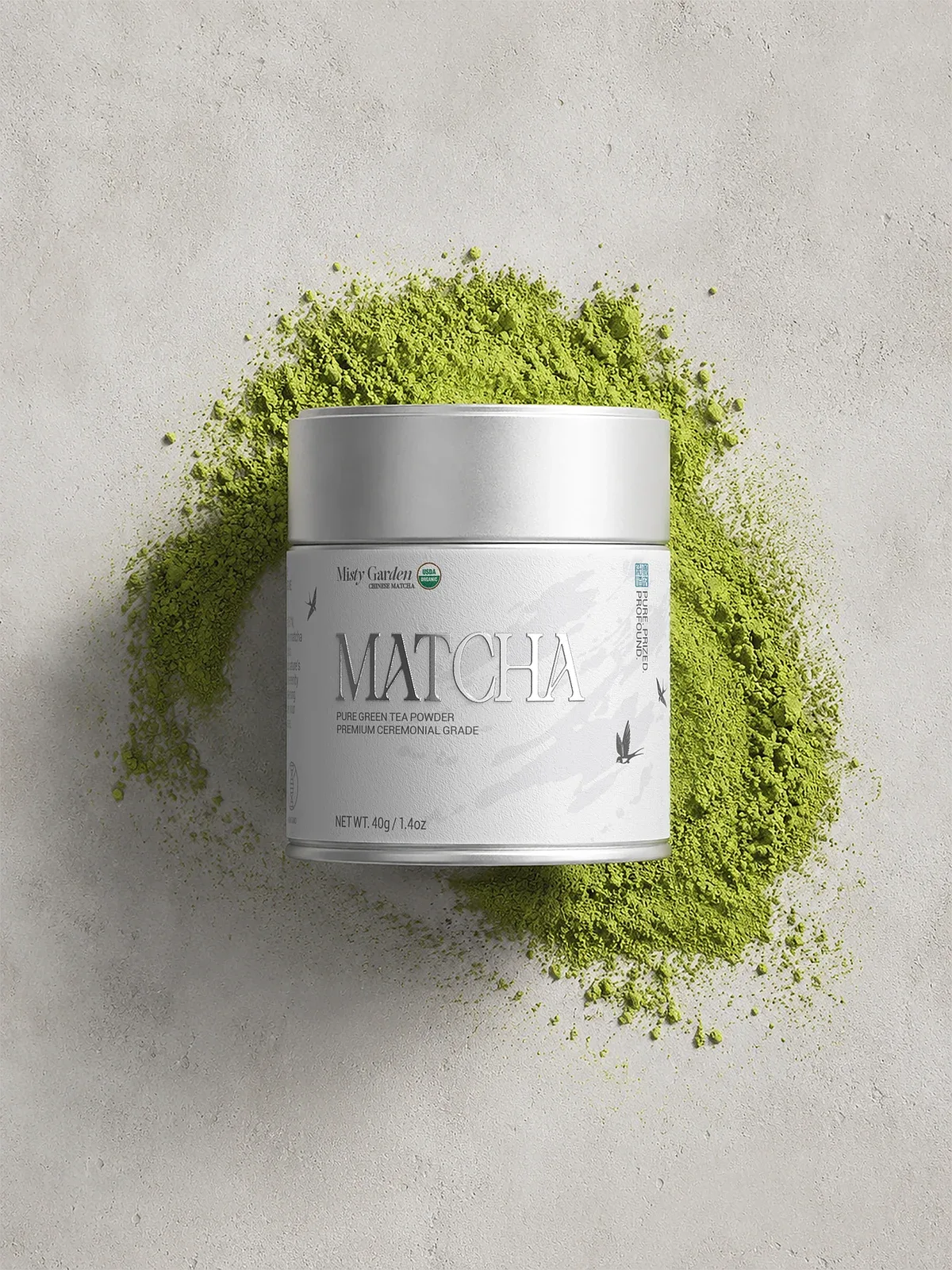 站酷设计精选 | Misty Garden — 抹茶品牌包装设计-多模态AI