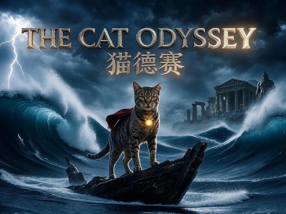 站酷设计精选 | 「猫德赛 THE CAT ODYSSEY」-多模态AI