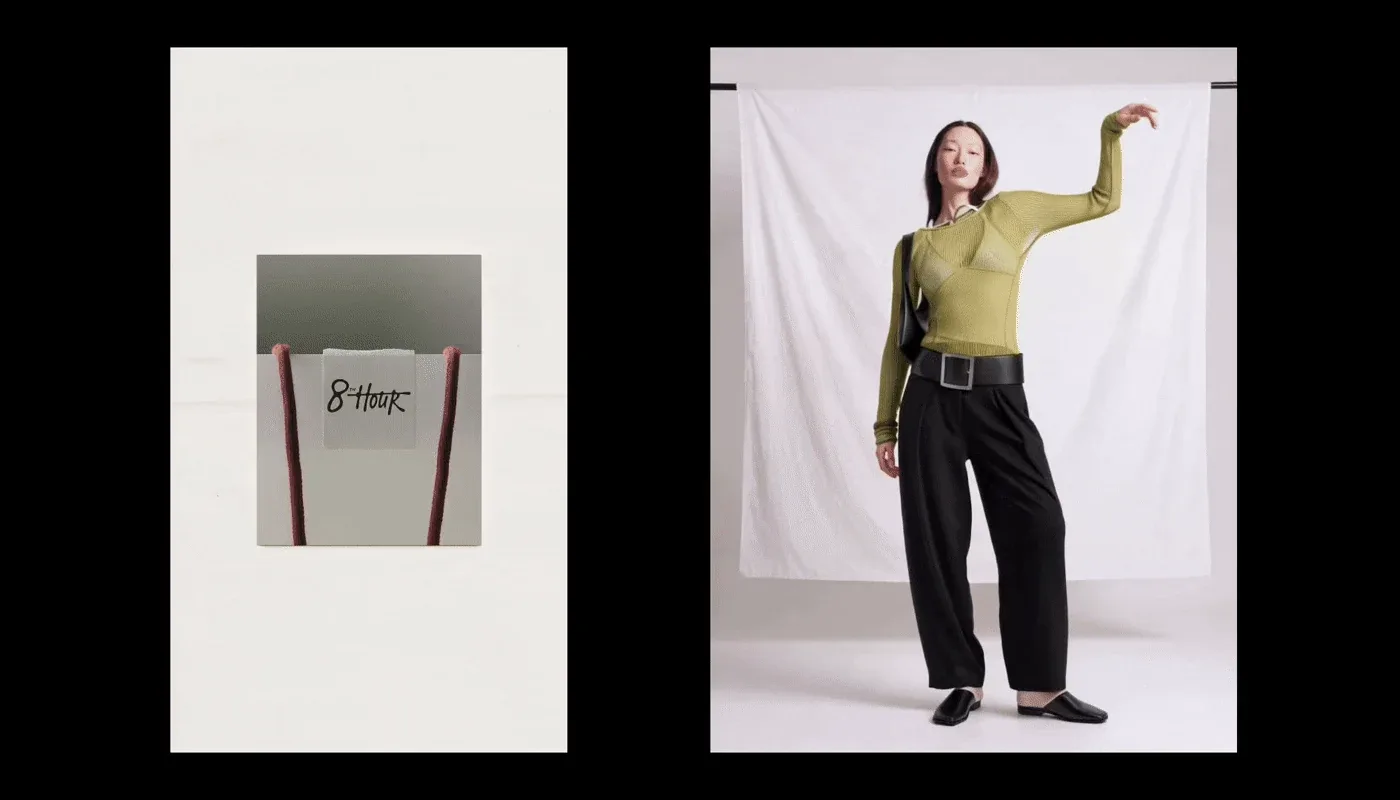 Behance 设计精选 | 8TH HOUR — Modern Workwear-多模态AI