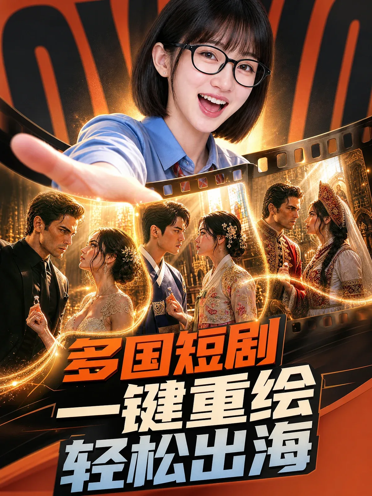 站酷设计精选 | 如何快速把你的AI短剧🎬变成多国出海版本-多模态AI