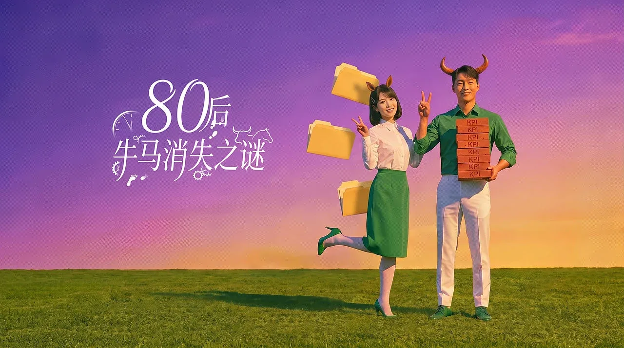 站酷设计精选 | 80后牛马消失之谜-多模态AI