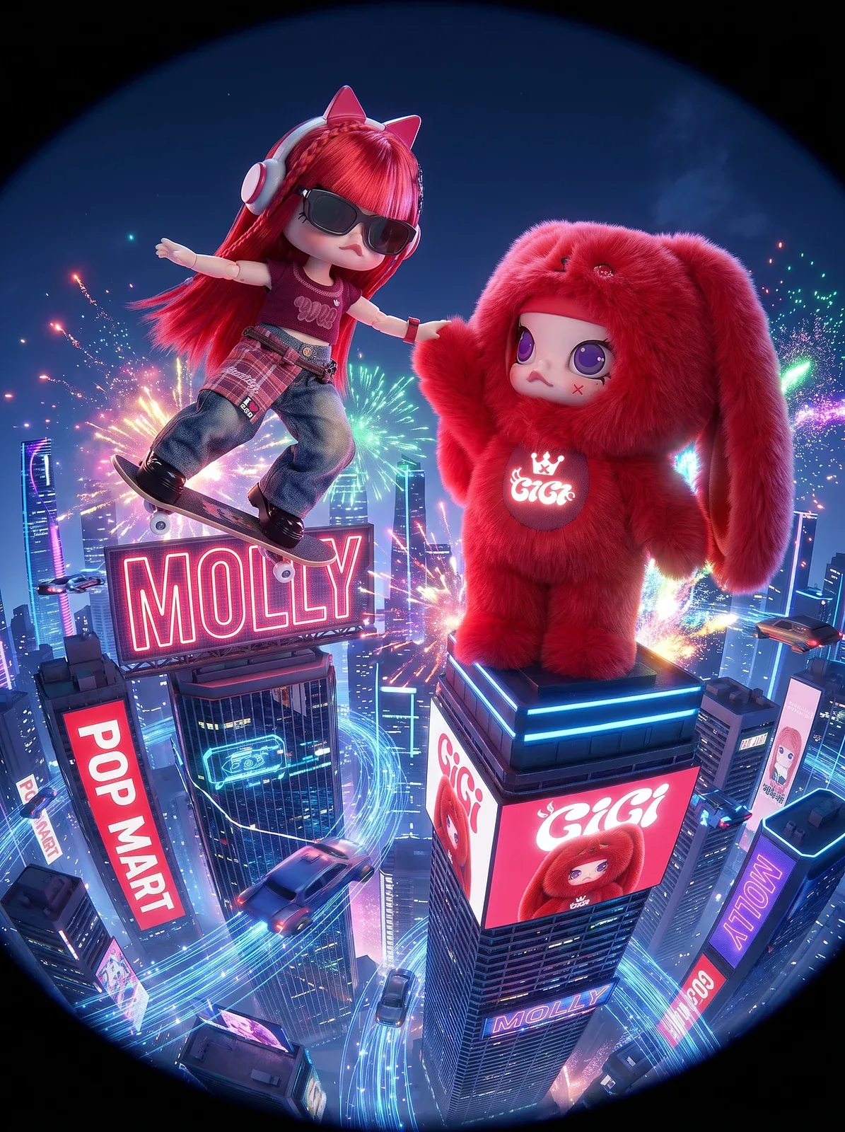 站酷设计精选 | 宋雨琦xMOLLY!午夜逃离计划❤️🖤-多模态AI