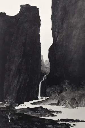 Pinterest 设计灵感 | 山水画设计灵感