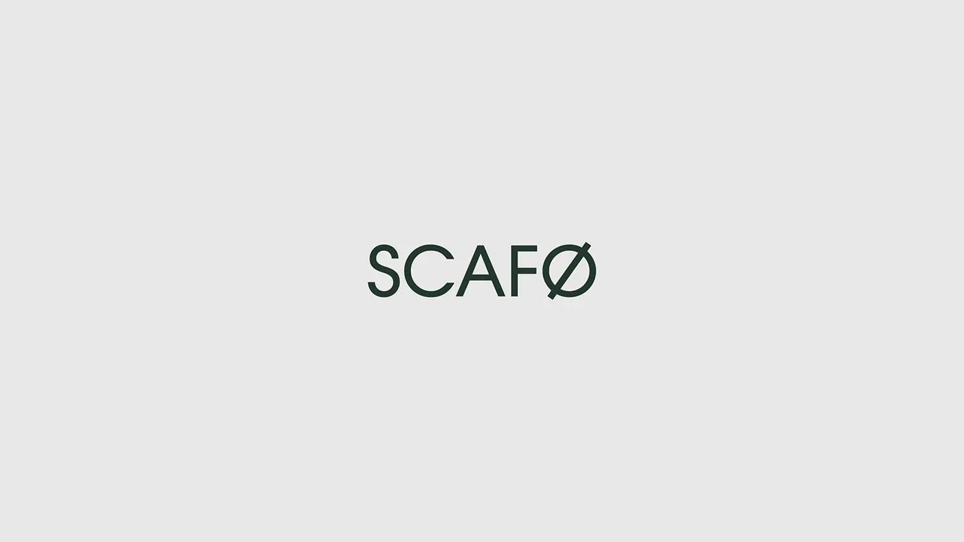 Behance 设计精选 | SCAFØ Branding-多模态AI