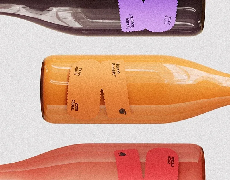 Behance 设计精选 | House Guests - Branding, Packaging, & 3D Renderings-多模态AI