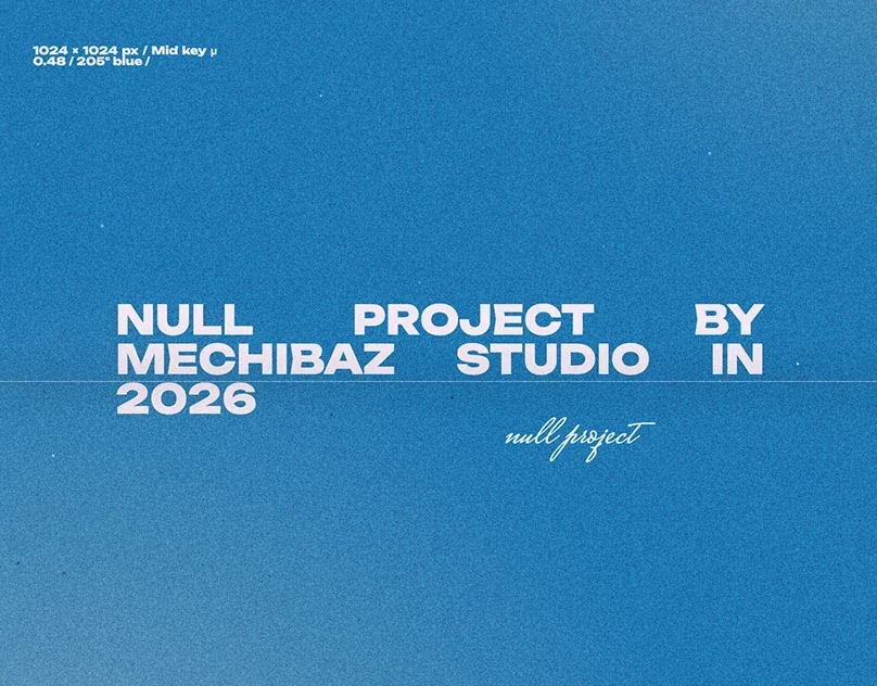 Behance 设计精选 | Null Project Vol.1-多模态AI