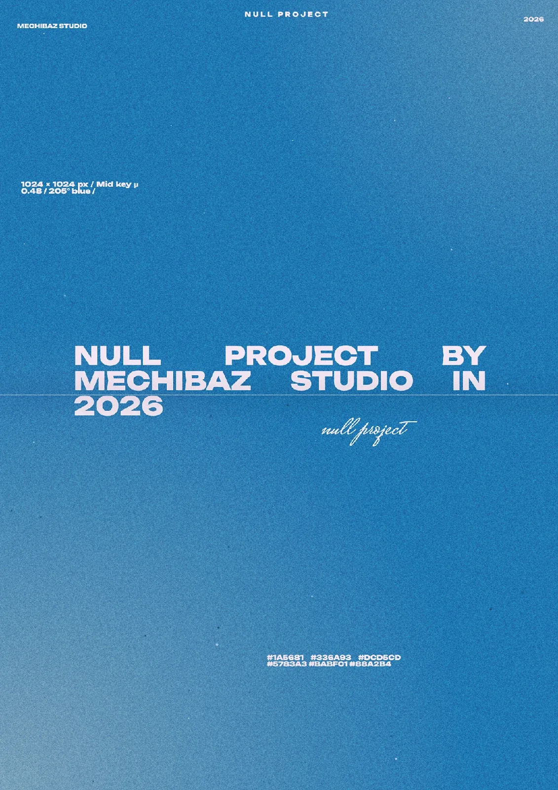 Behance 设计精选 | Null Project Vol.1-多模态AI