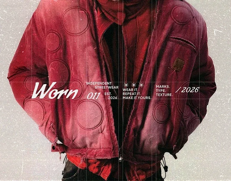 Behance 设计精选 | Worn | INDEPENDENT STREETWEAR BRAND-多模态AI