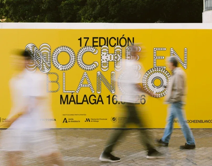 Behance 设计精选 | Noche en Blanco Málaga 2026-多模态AI