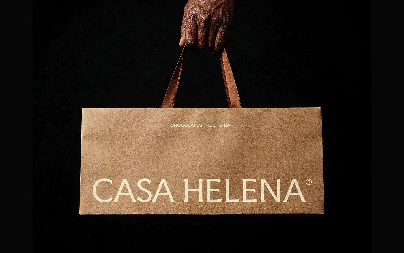 Behance 设计精选 | Casa Helena | Chocolates Tree to bar-多模态AI