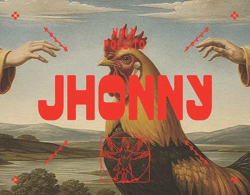 Behance 设计精选 | JHONNY - HOLY POLLITO-多模态AI