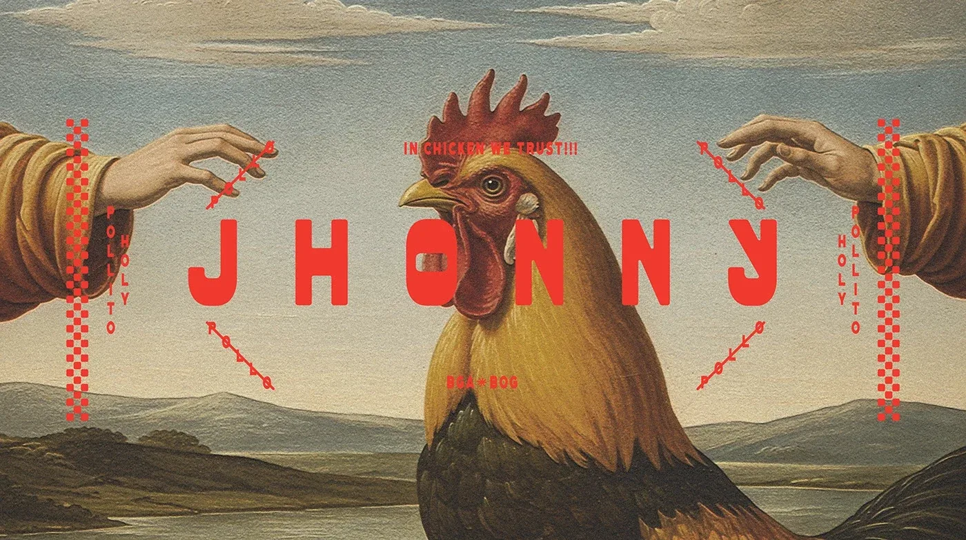 Behance 设计精选 | JHONNY - HOLY POLLITO-多模态AI