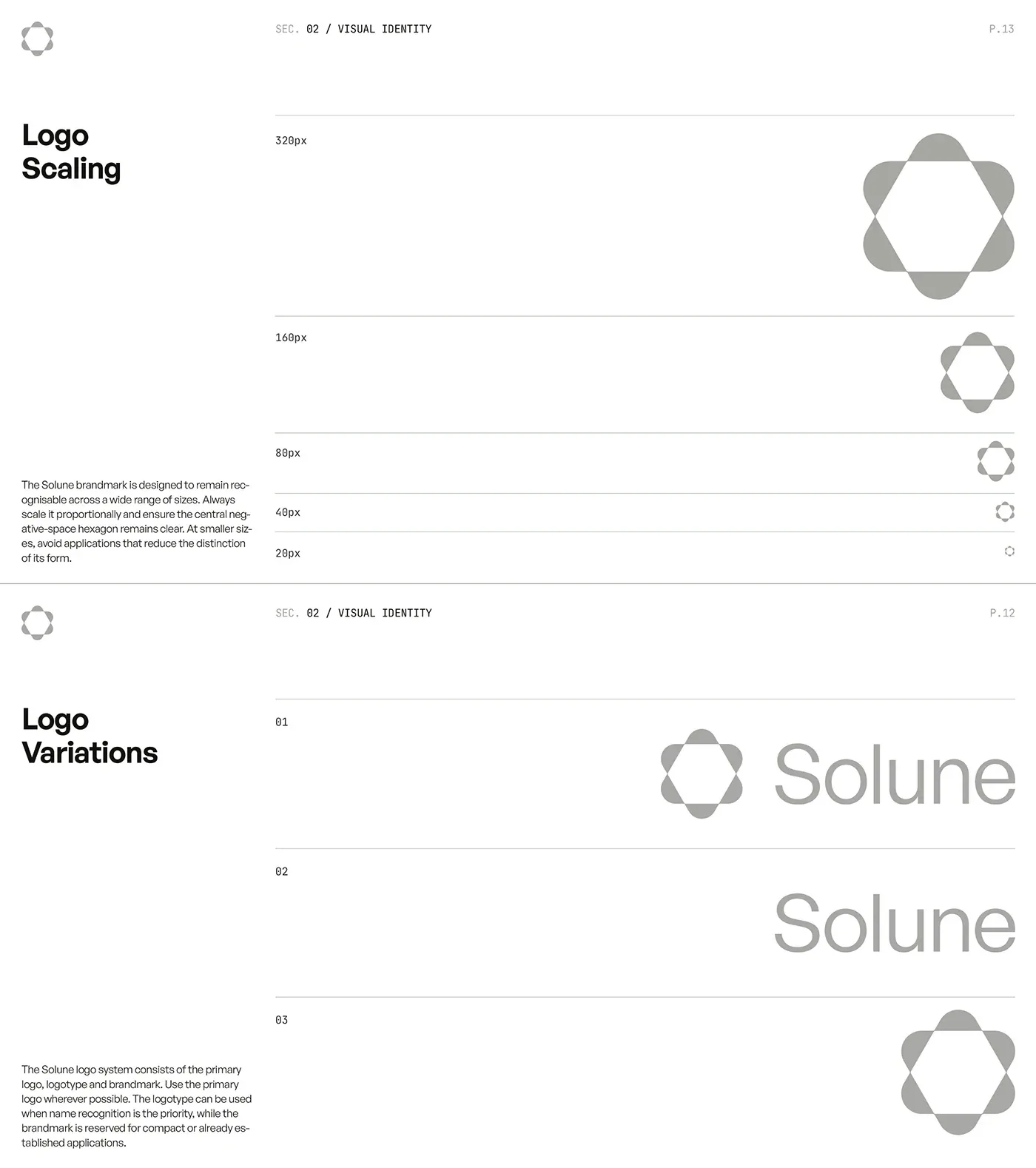 Behance 设计精选 | Solune — Brand Identity Design-多模态AI