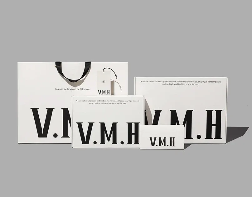 Behance 设计精选 | V.M.H Brand Identity Design-多模态AI